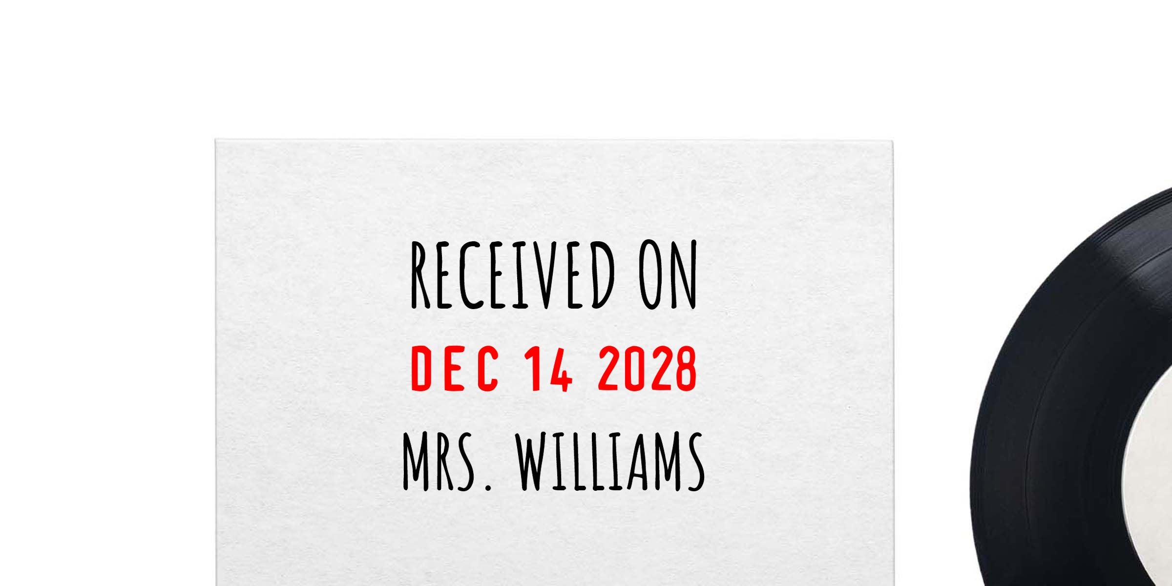 How a Custom Date Stamp for Office Can Boost Productivity
