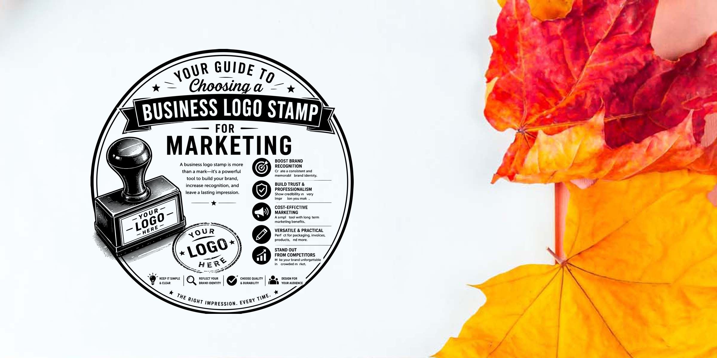 Your Guide to Choosing a Business Logo Stamp for Marketing