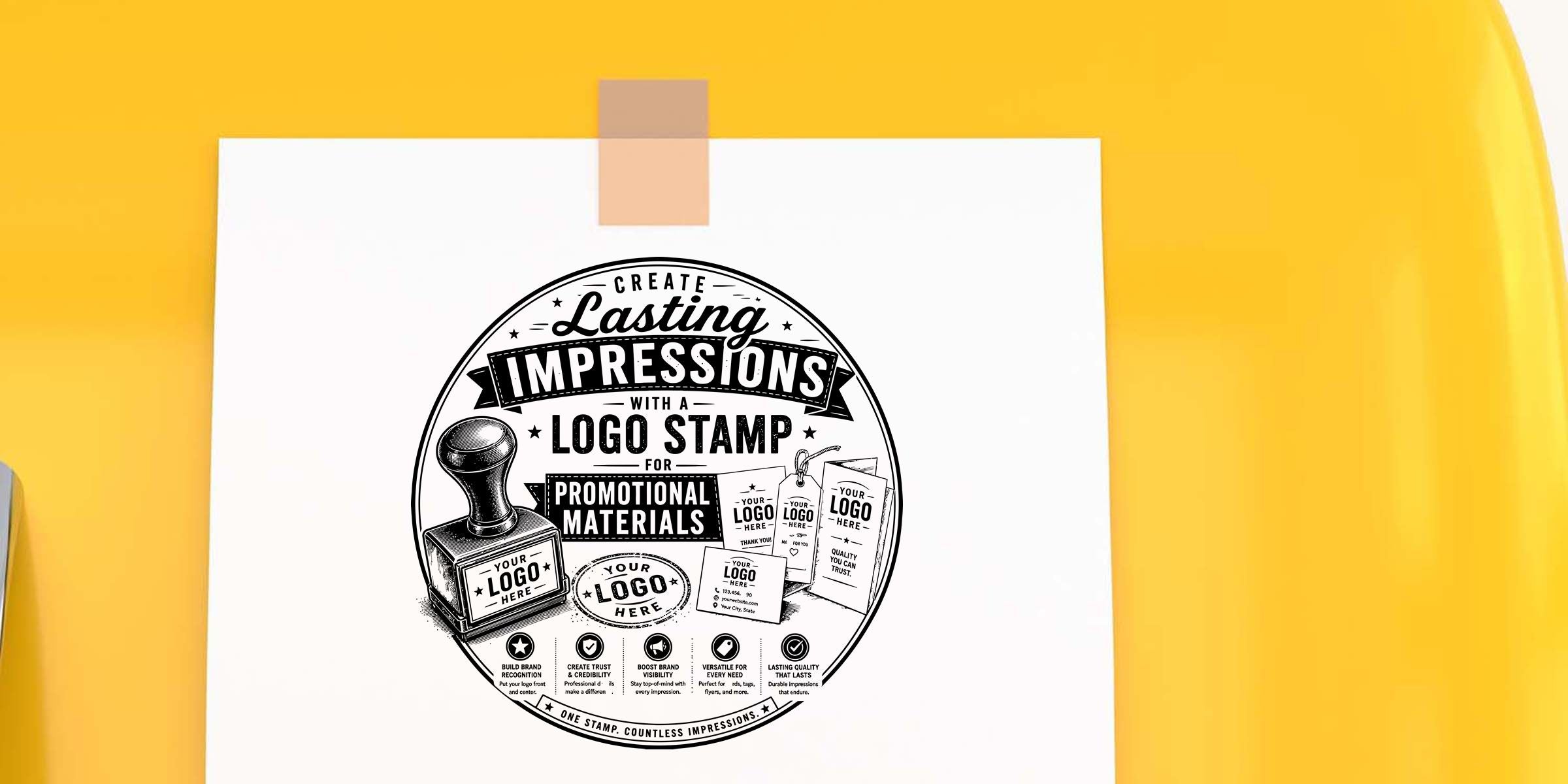 Create Lasting Impressions with a Logo Stamp for Promotional Materials