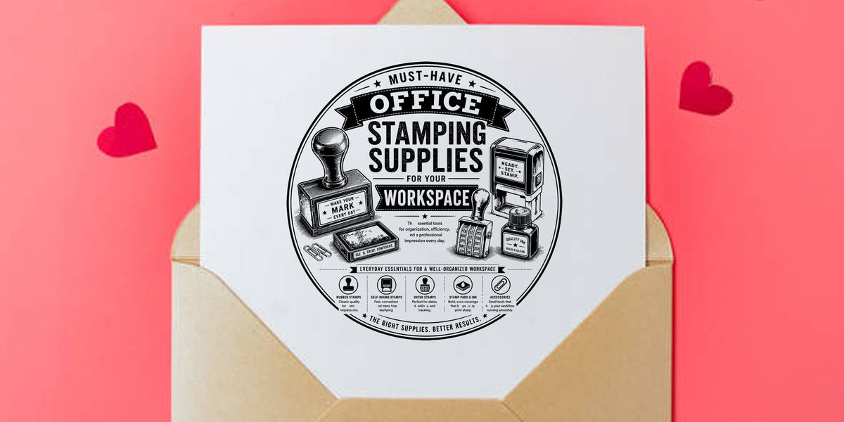 Stamp Pads: Sizes, Colors and Which Ink for Which Surface