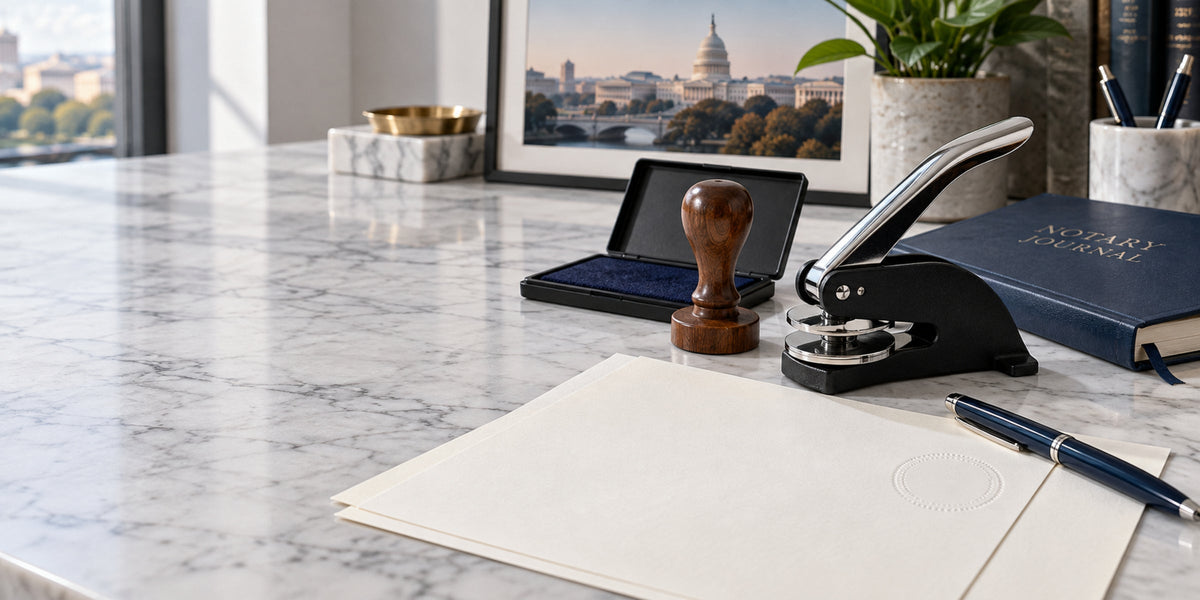 Your Essential Guide to District of Columbia Notary Seal Rules