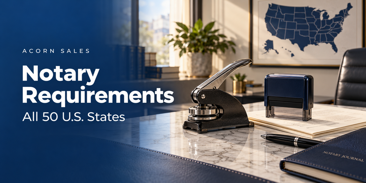 Notary Stamp Requirements by State: Seal Rules Compared