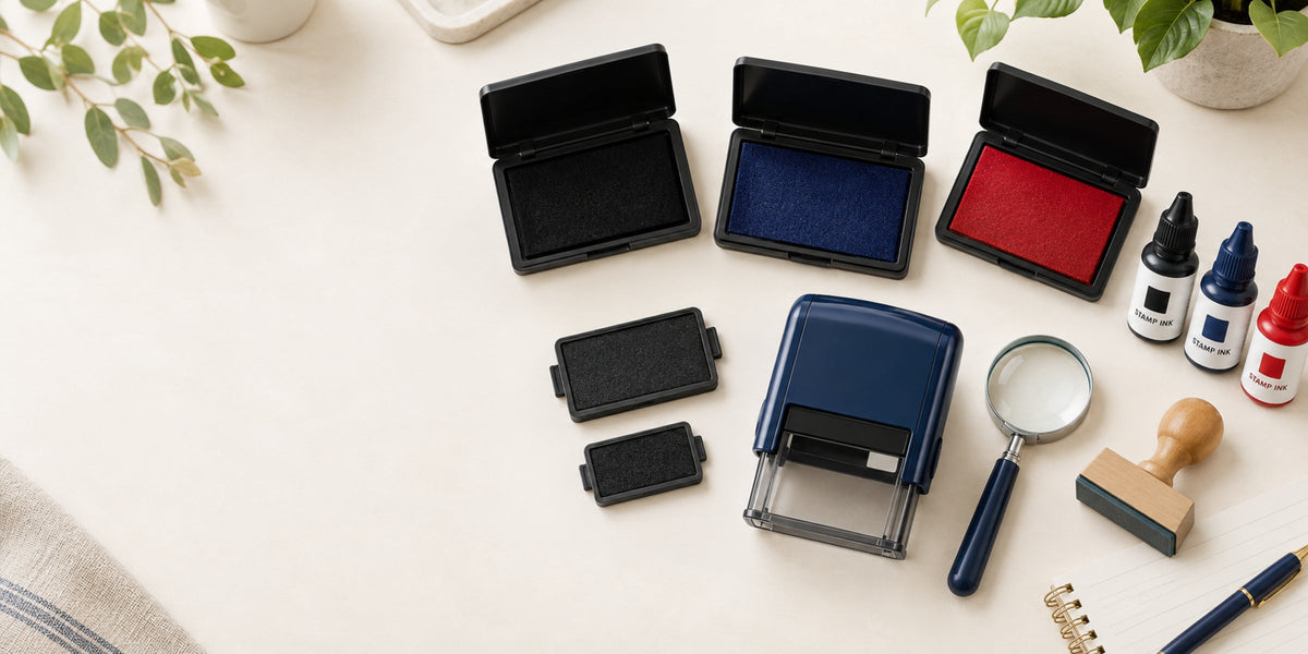 Stamp Ink, Pads and Re-Inking: Which One Fits Your Stamp