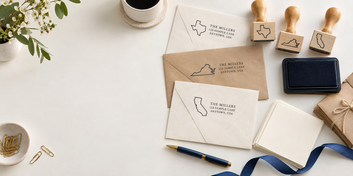 State Pride Address Stamps: Your State, Your Address