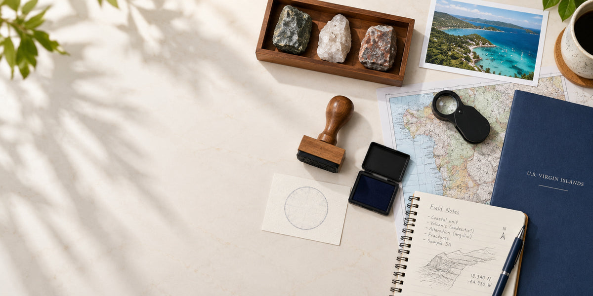 US Virgin Islands Geologist Seal: No License Exists