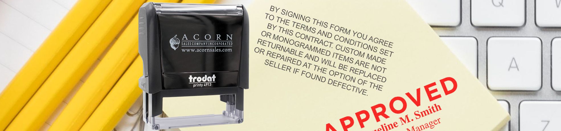 Custom Self Inking Stamps