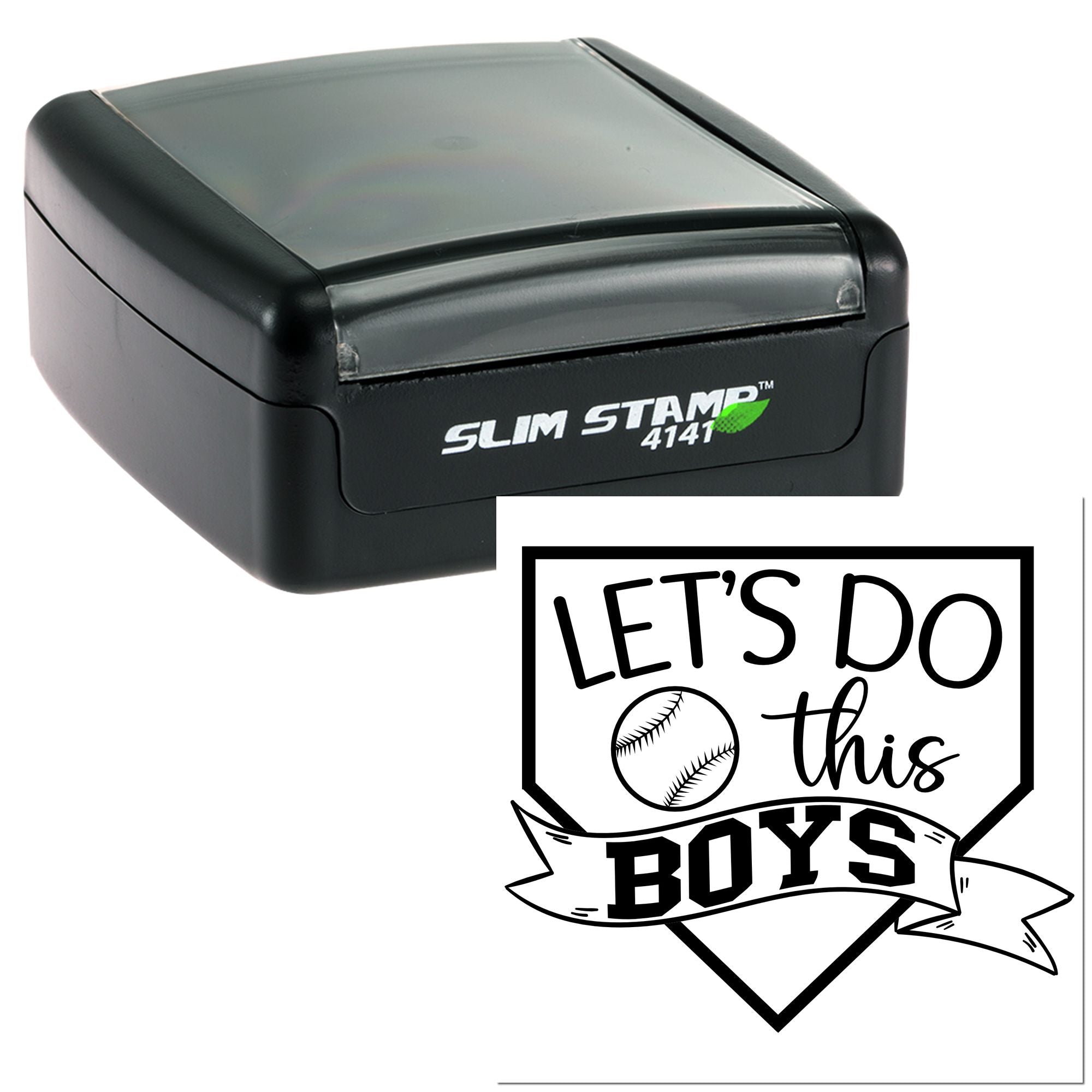 Slim Pre-Inked Swing For Glory Papercraft Stamp