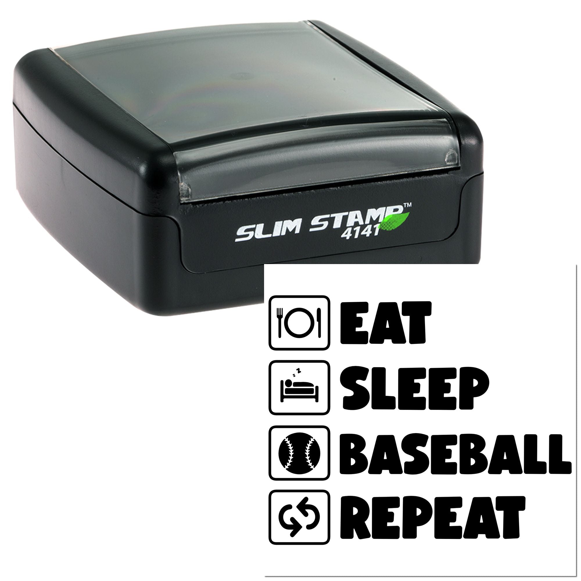 Slim Pre-Inked Diamond Dreams Daily Scrapbooking Stamp