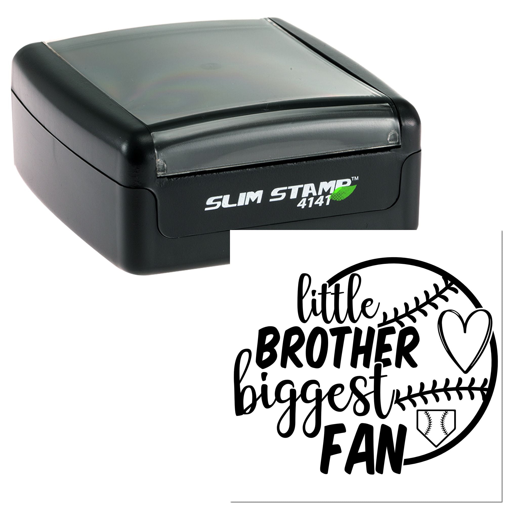 Slim Pre-Inked Tiny Dugout Devotee Tag Stamp