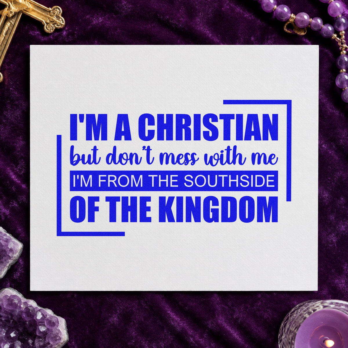 Christian From The Southside Lettering Duo Hand Stamp in use 5