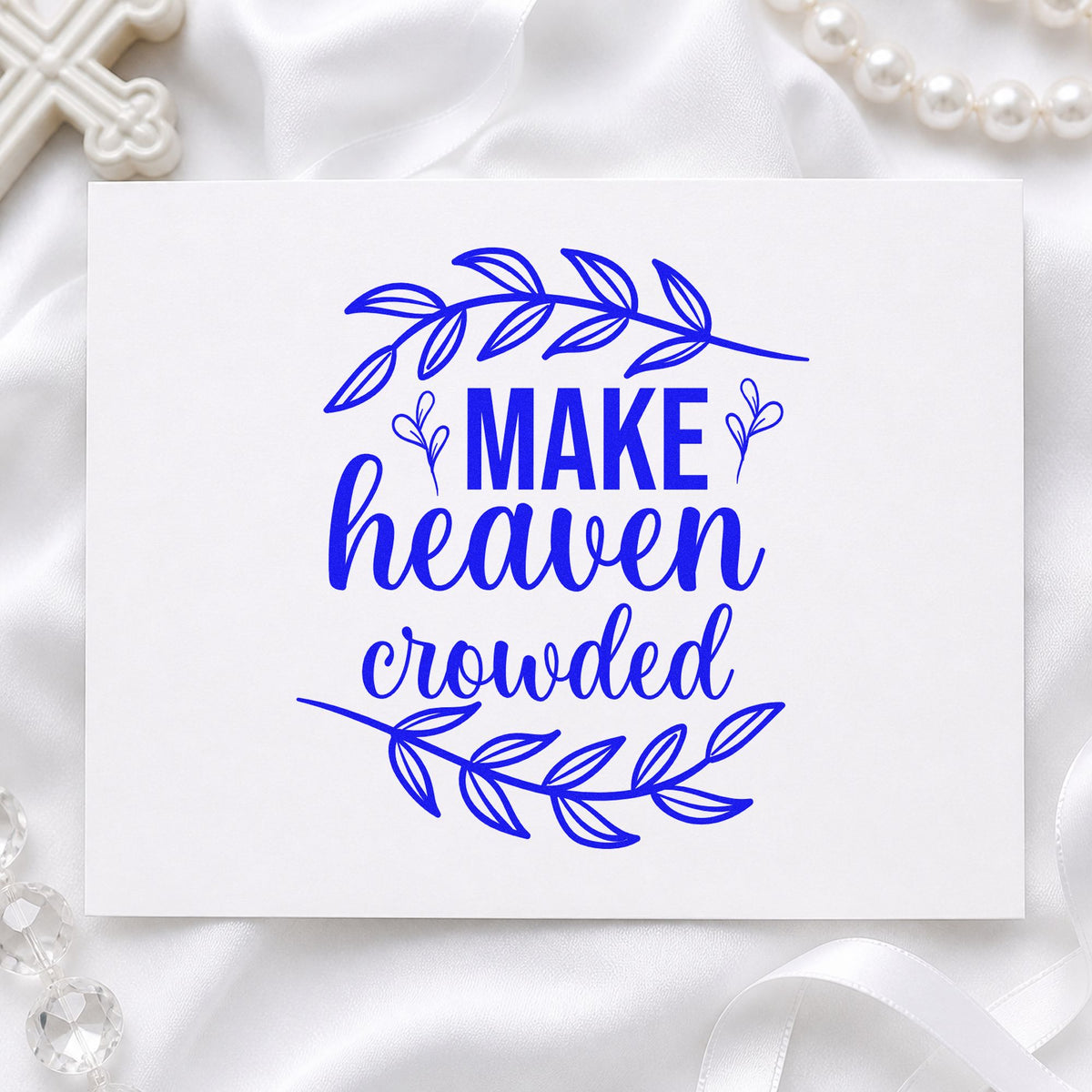 Make Heaven Crowded Leafy Branches Hand Stamp – Duo in use 6