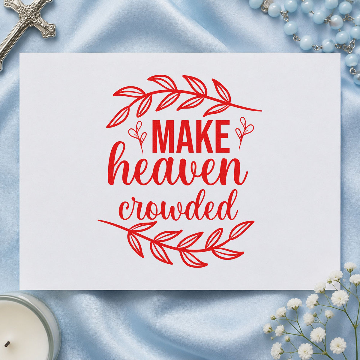 Make Heaven Crowded Leafy Branches Hand Stamp – Duo in use 7