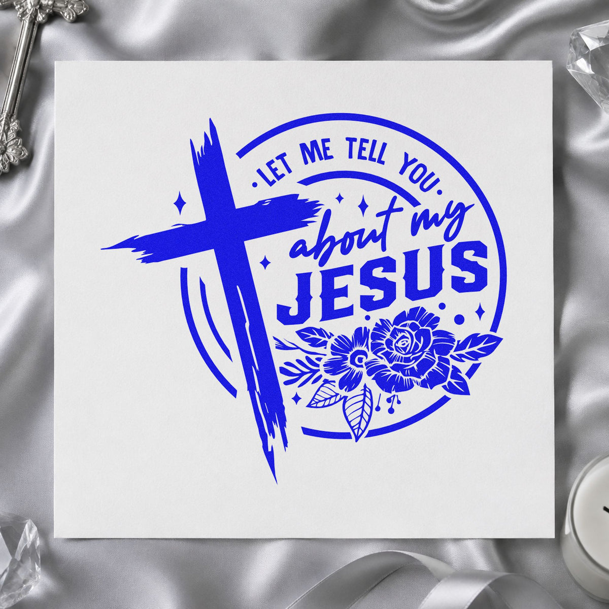 Let Me Tell You About My Jesus Stamp – PSI Pre-Inked in use 5