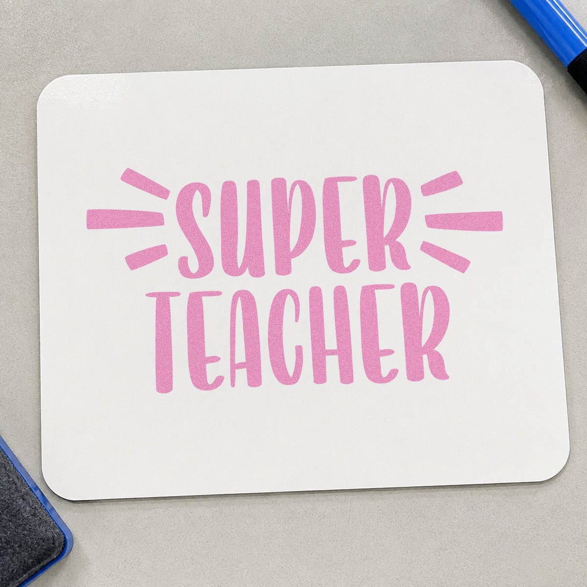 Super Teacher Bold Lettering Pre-Inked Stamp – PSI in use 10