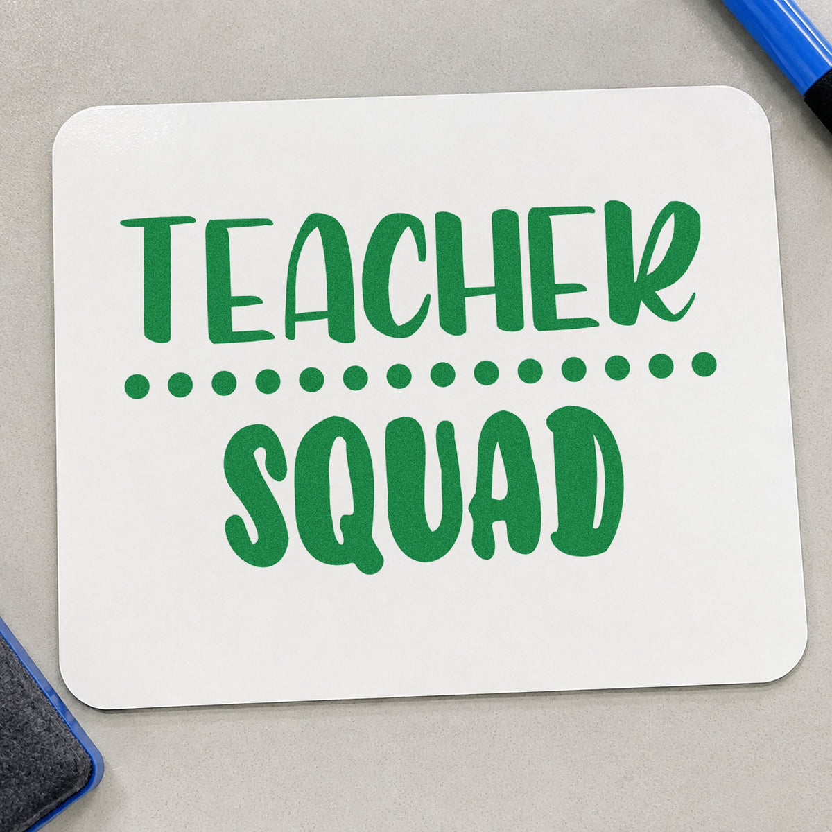 Teacher Squad Dotted Divider Stamp – Self-Inking in use 3