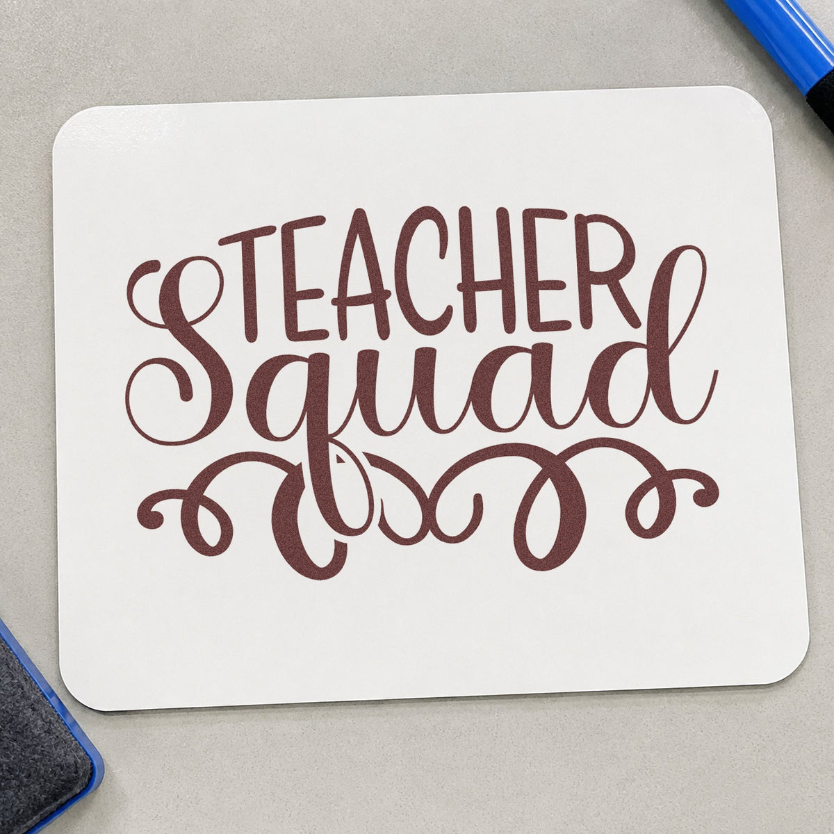Teacher Squad Slim Pre-Inked Stamp in use 4