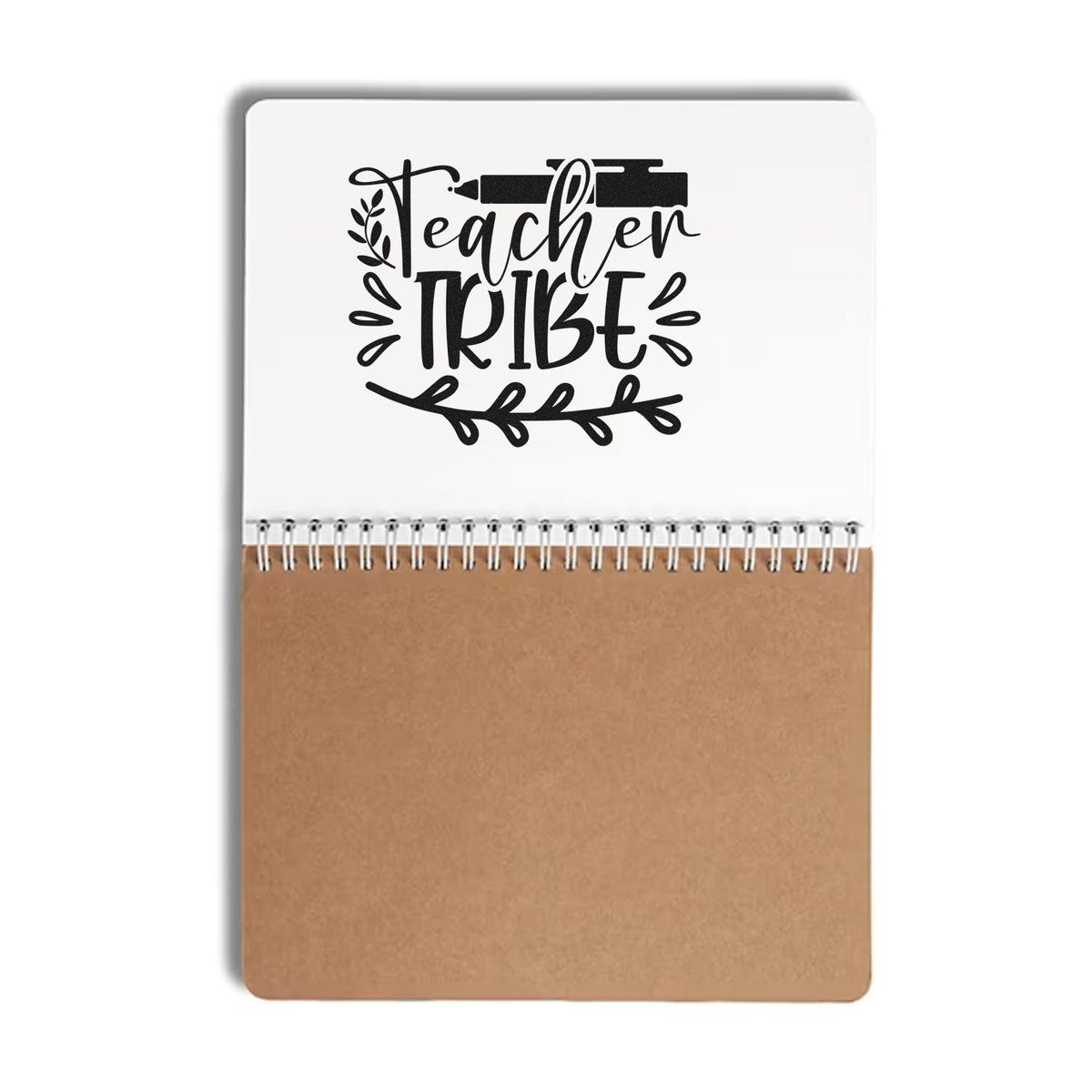 Teacher Tribe rubber stamp design for classroom gifts, teacher appreciation, and personalized school crafts.