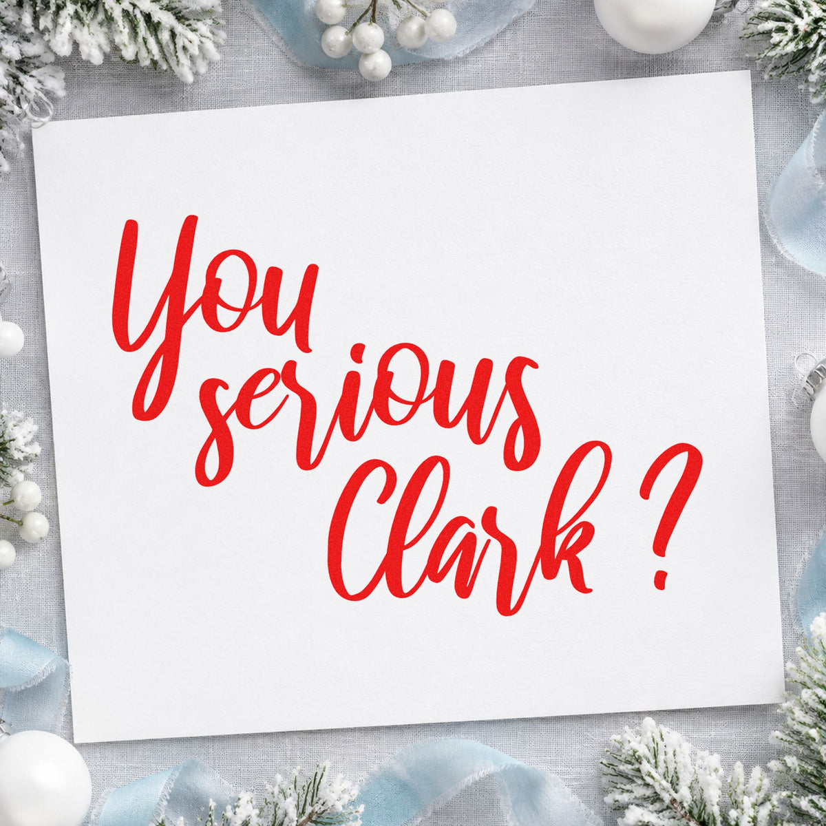 You Serious Clark? Hand Stamp – Duo in use 5