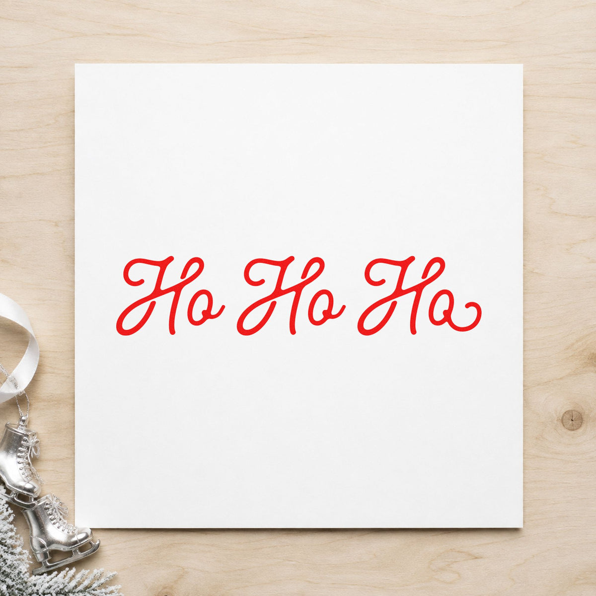 Ho Ho Ho Stamp – Self-Inking in use 5