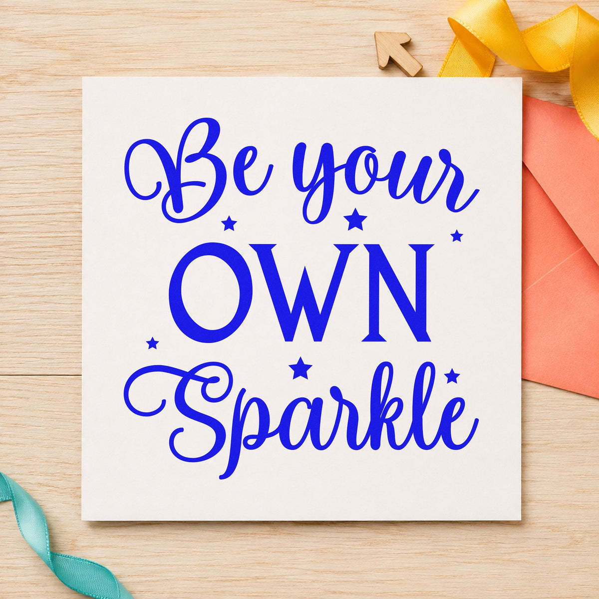 Be Your Own Sparkle With Stars Hand Stamp – Duo in use 5