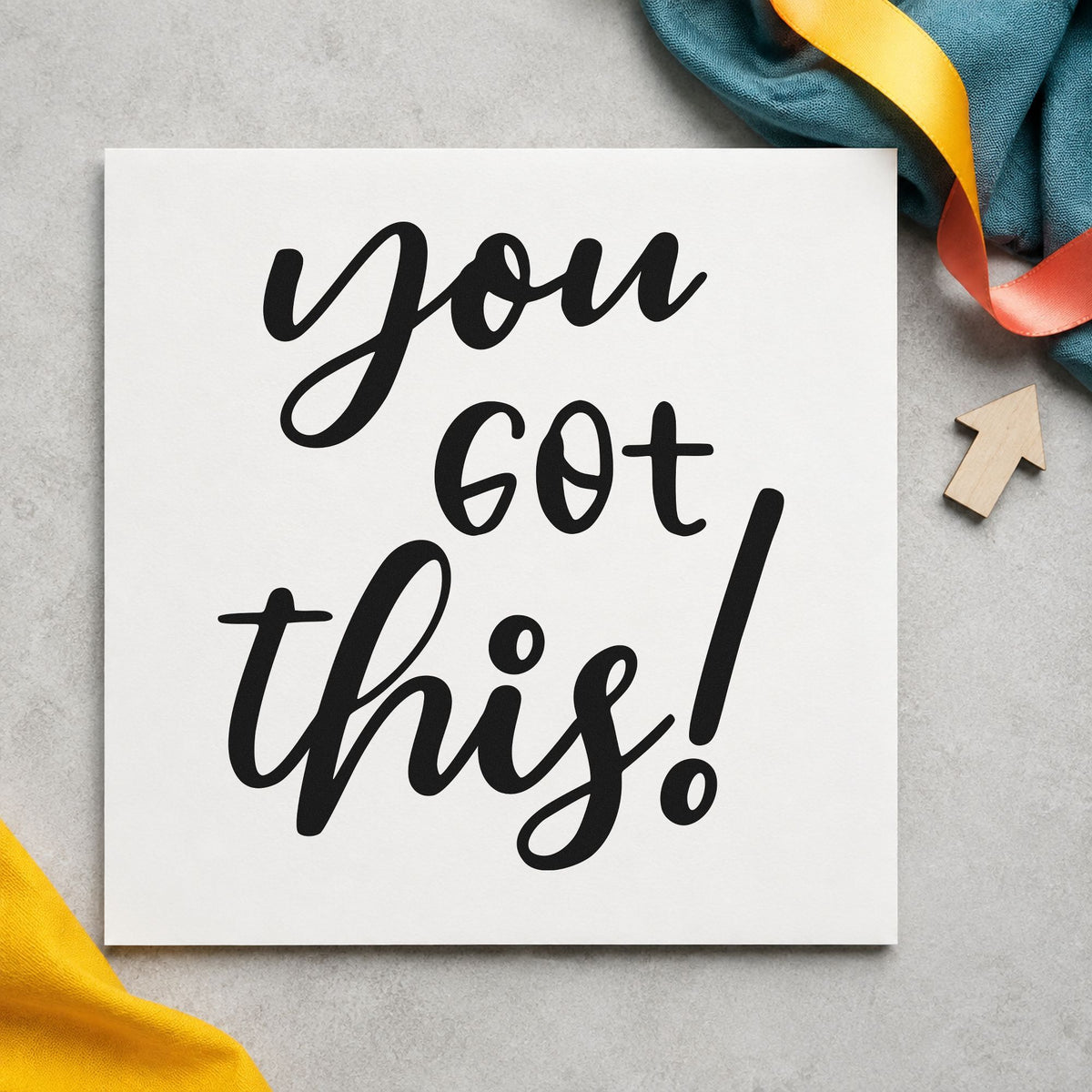 PSI Pre-Inked You Got This! Stamp in use 10