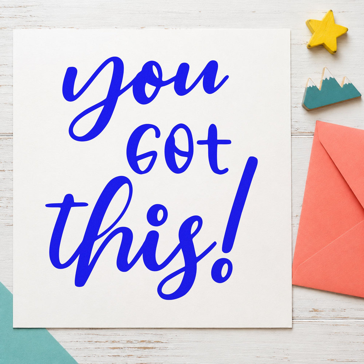 PSI Pre-Inked You Got This! Stamp in use 5