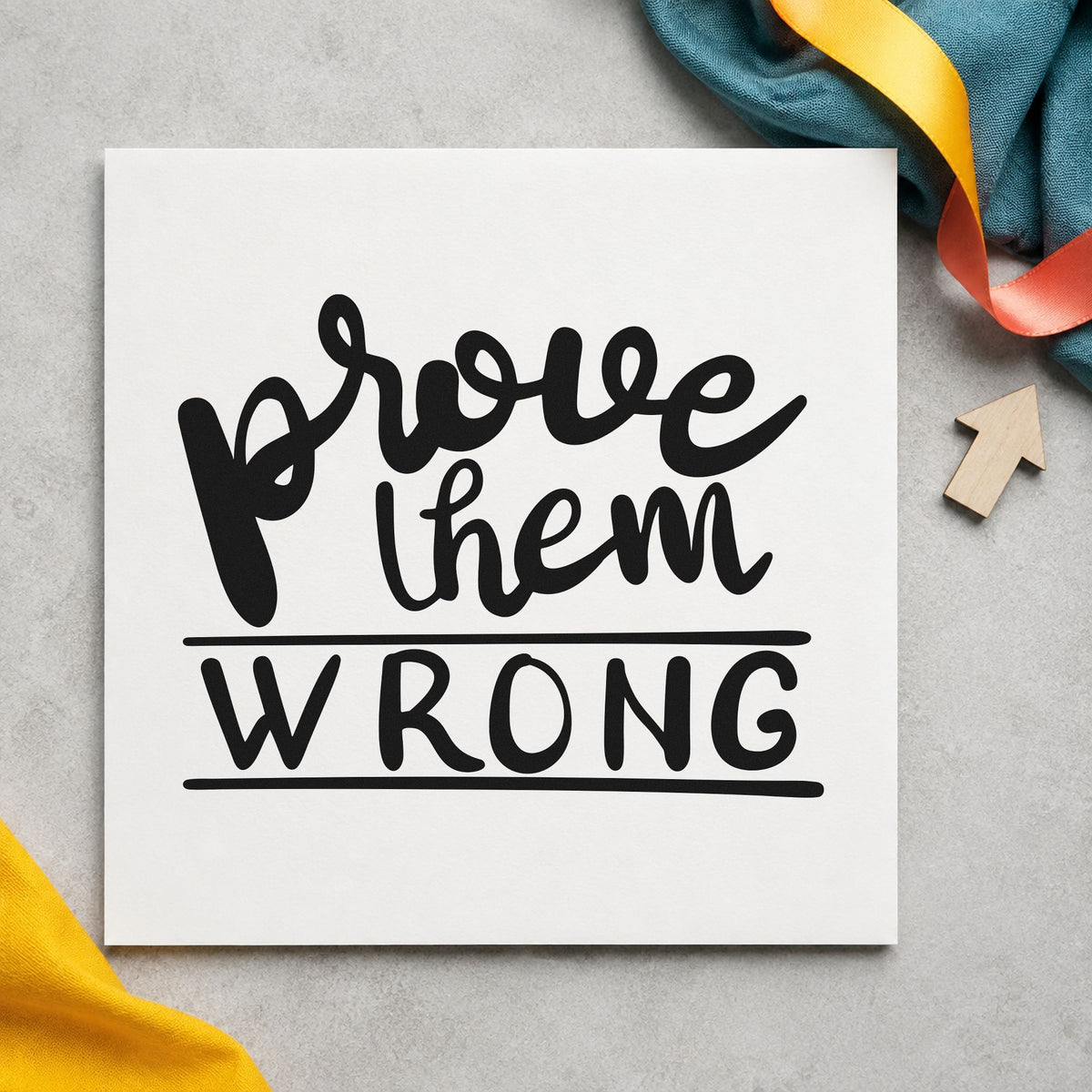 Pre-Inked Prove Them Wrong Stamp – PSI in use 3