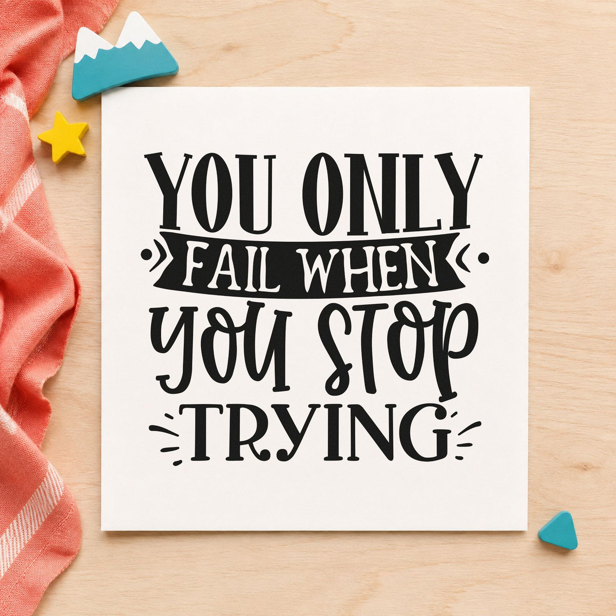 Only Fail When You Stop Stamp – Self-Inking in use 9