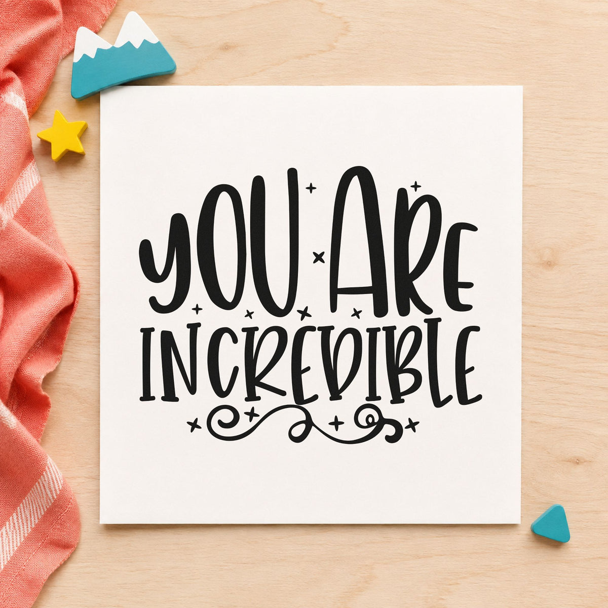 You Are Incredible Hand Stamp – Duo in use 3