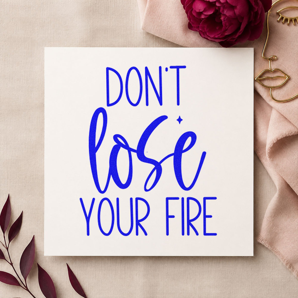 Don't Lose Your Fire Stamp – Self-Inking in use 5