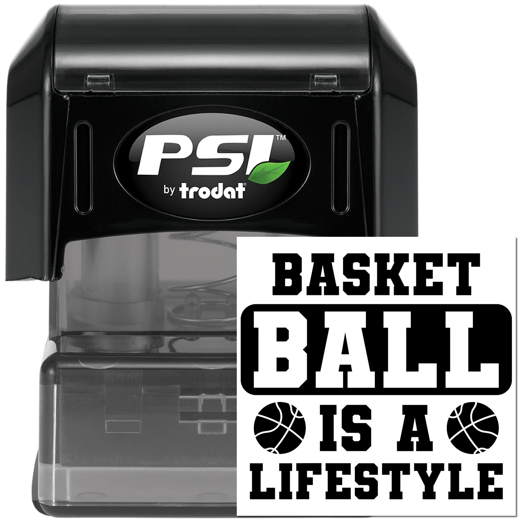 PSI Crafting Hoops Define Everyday Living Pre-Inked Stamp