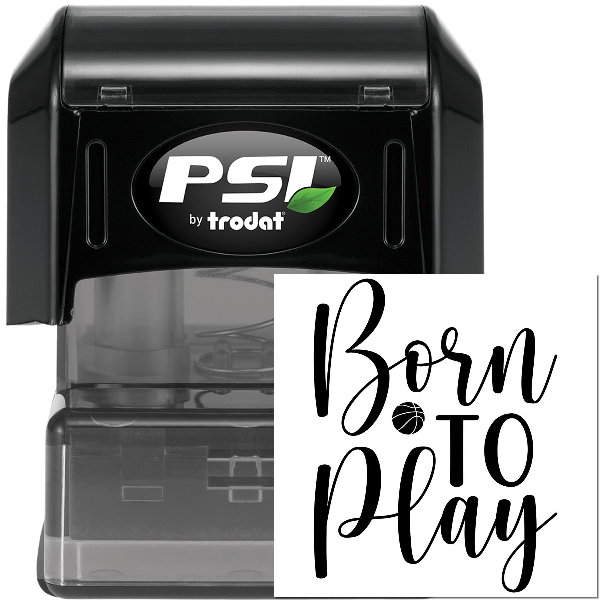 PSI Scrapbooking Passion For The Game Pre-Inked Stamp