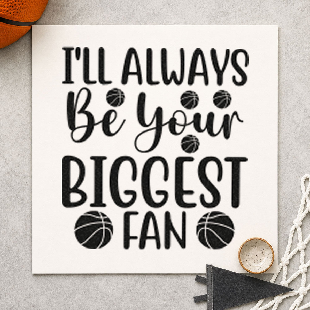 Always Your Biggest Fan Stamp – Self-Inking in use 3