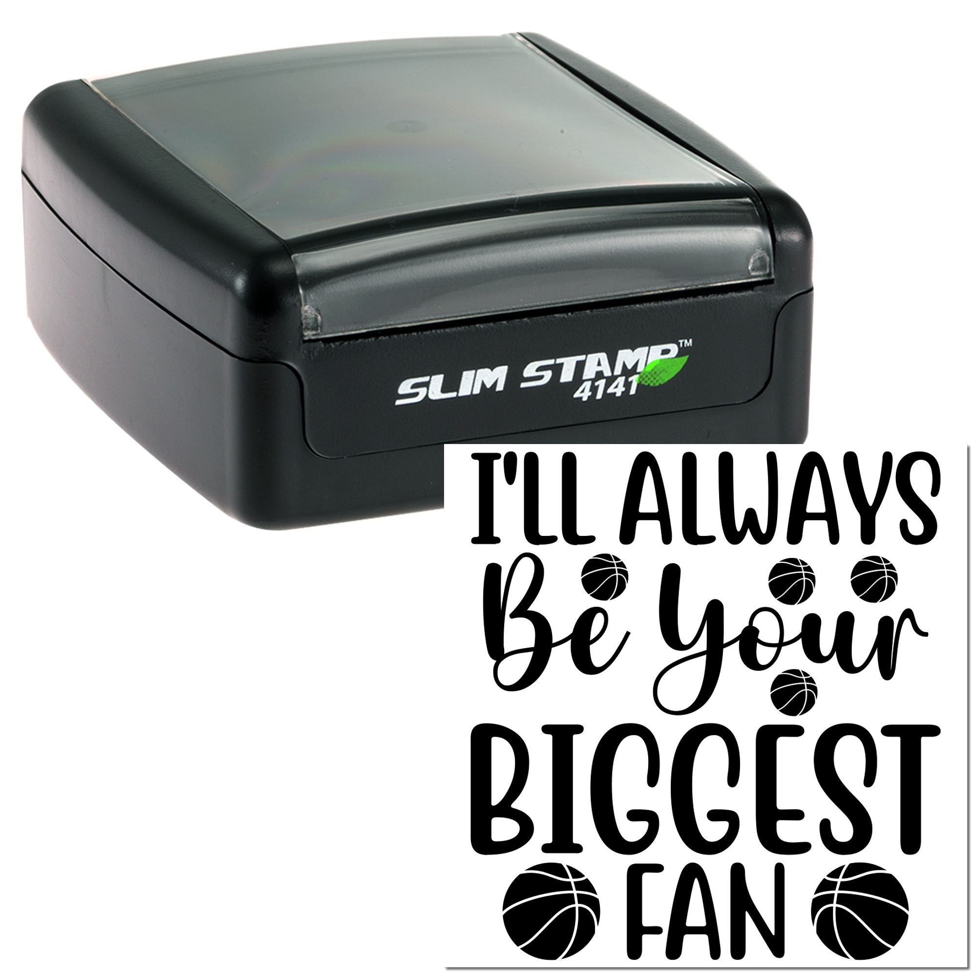 Slim Pre-Inked Forever Hoops Supporter Crafting Stamp