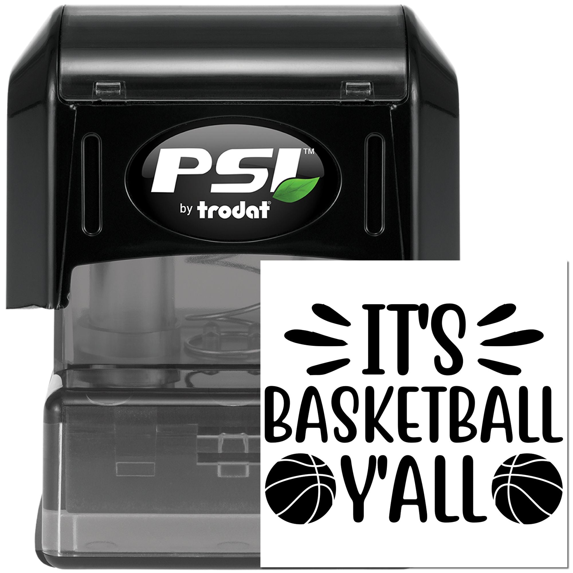 PSI Handcraft Game On Hoop Dreams Pre-Inked Stamp