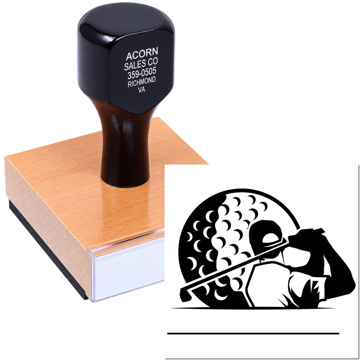 Custom rubber stamp and logo design for business branding, paperwork, and packaging.