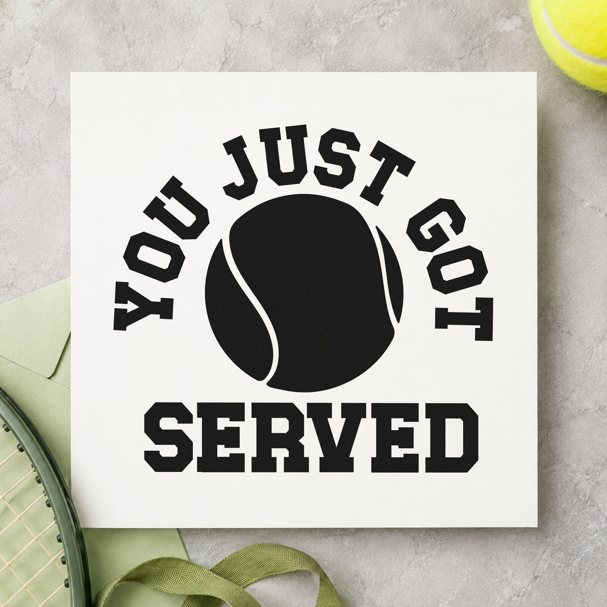 You Just Got Served Pre-Inked Stamp – PSI in use 10