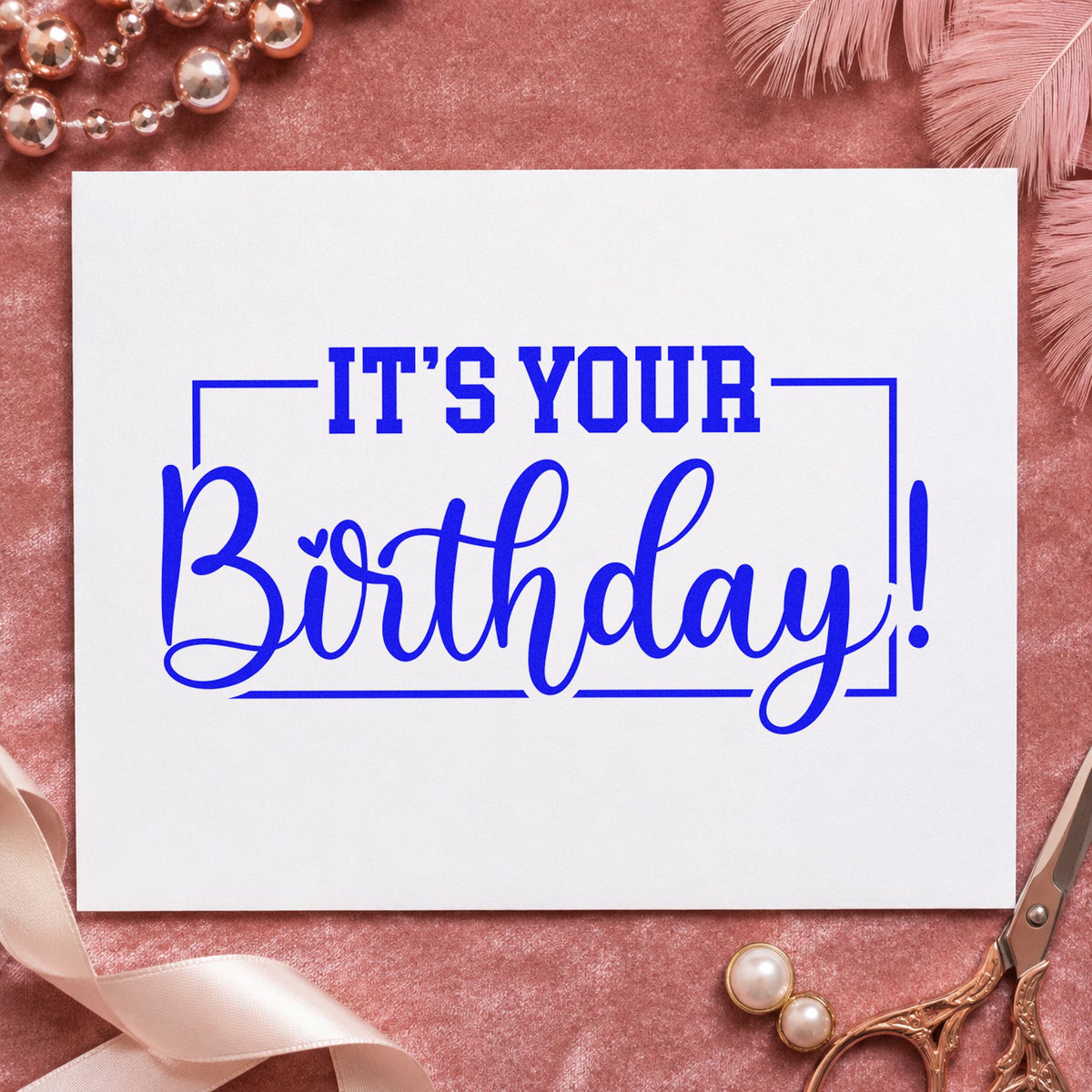 It's Your Birthday! Duo Hand Stamp in use 6
