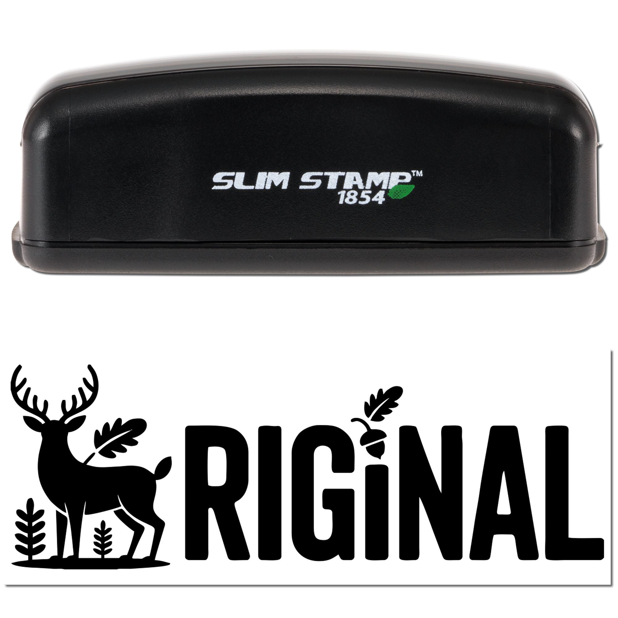 Earthy Deer Original Pre-Inked Stamp