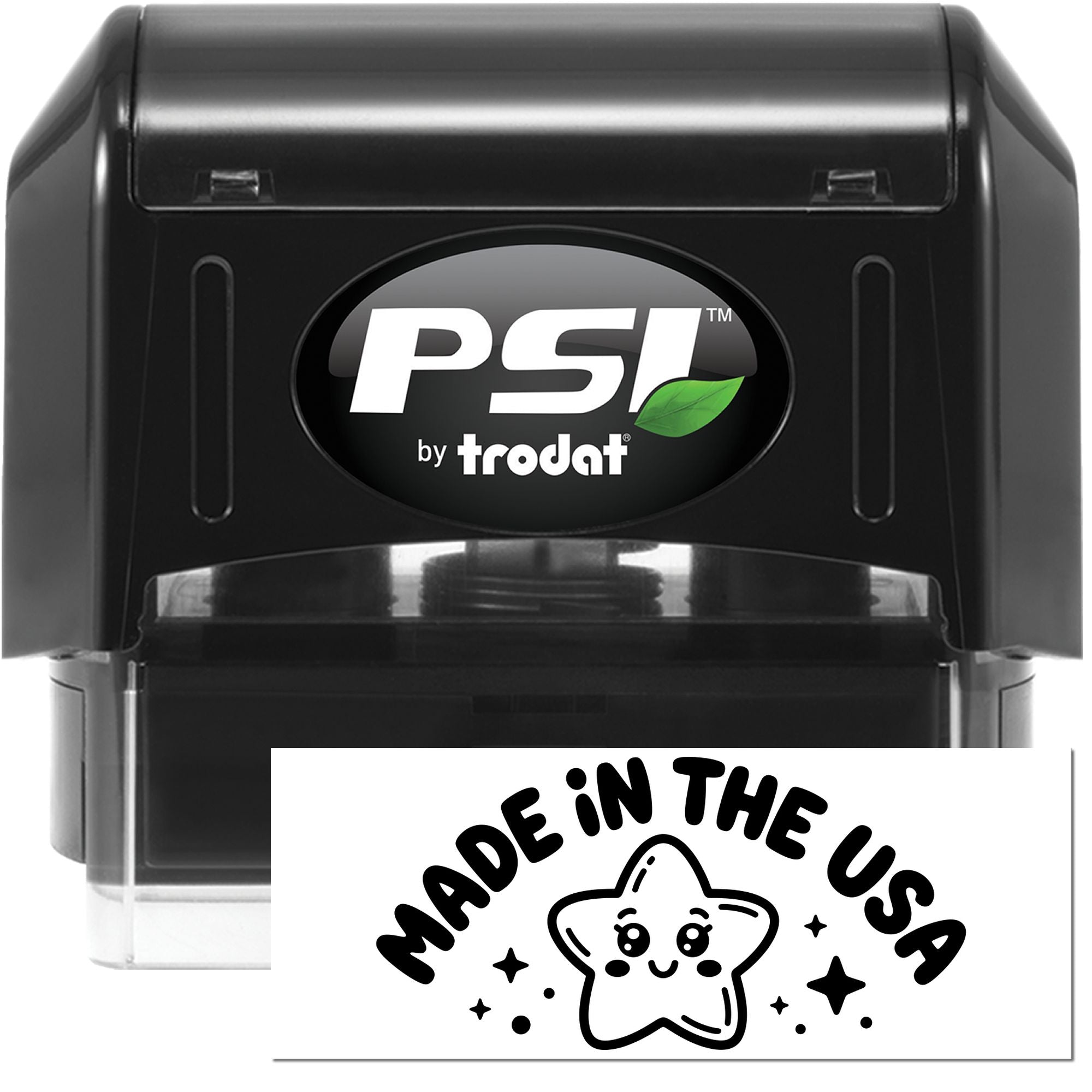 Starry Americana Charm Brand Mark Pre-Inked Stamp