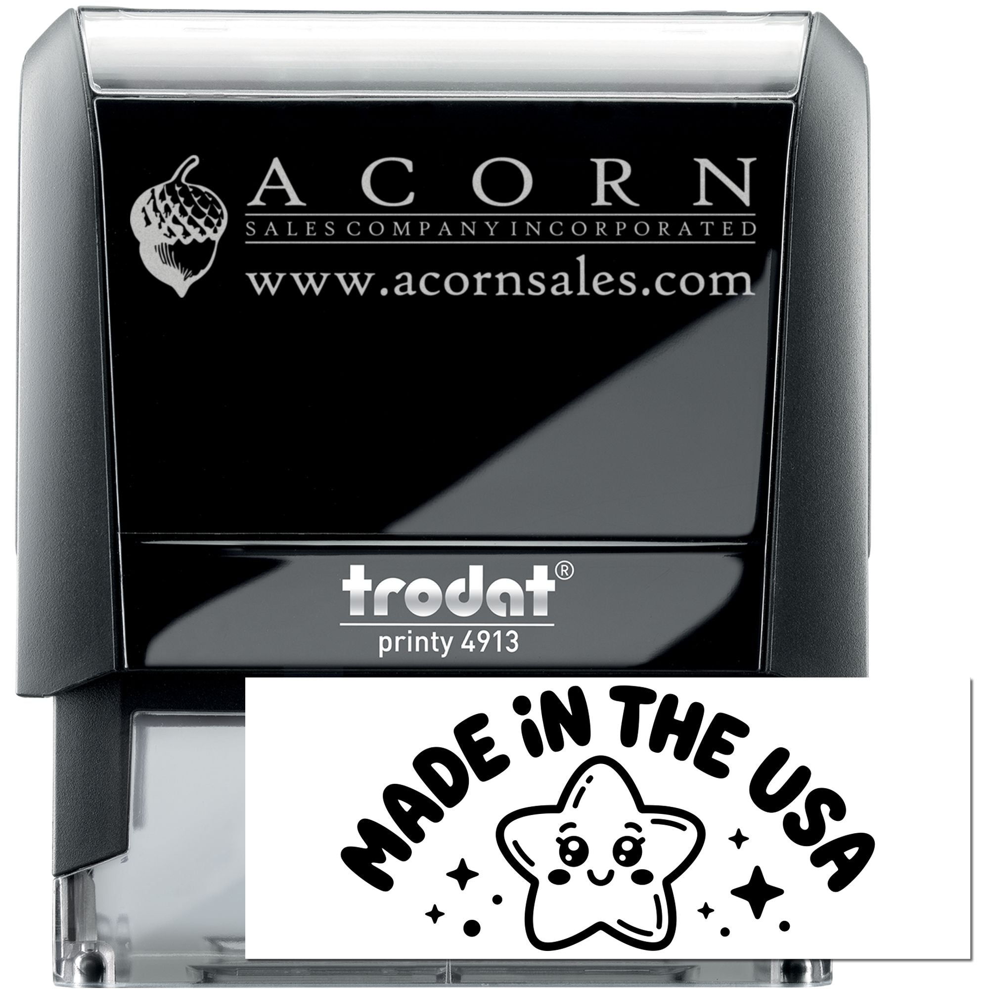 Starry Americana Charm Product Of Self-Inking Stamp