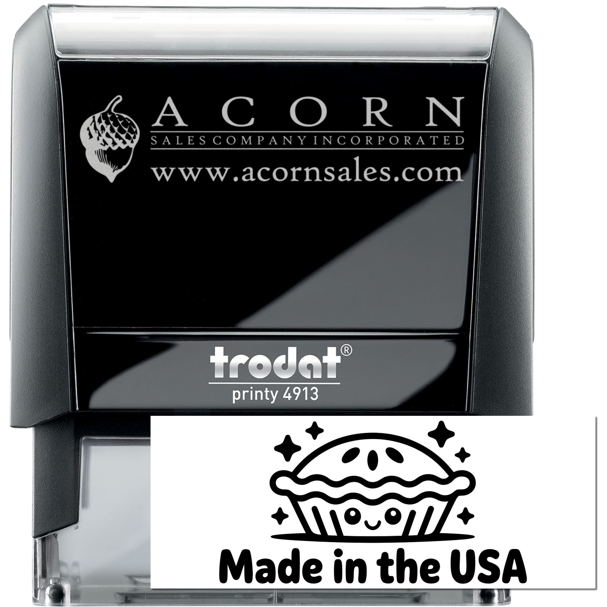 Starry Pie Delight Manufactured In Self-Inking Stamp