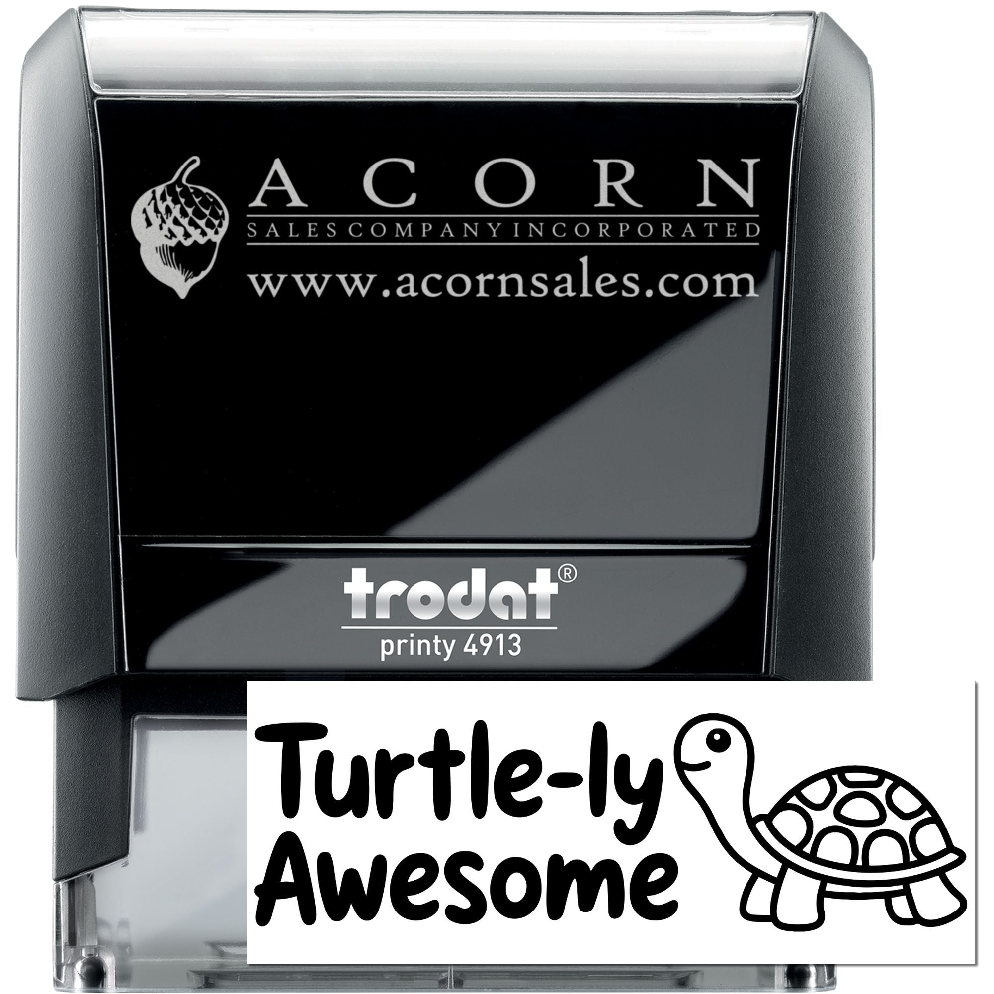 Classroom Feedback Turtle-Ly Awesome Self-Inking Stamp