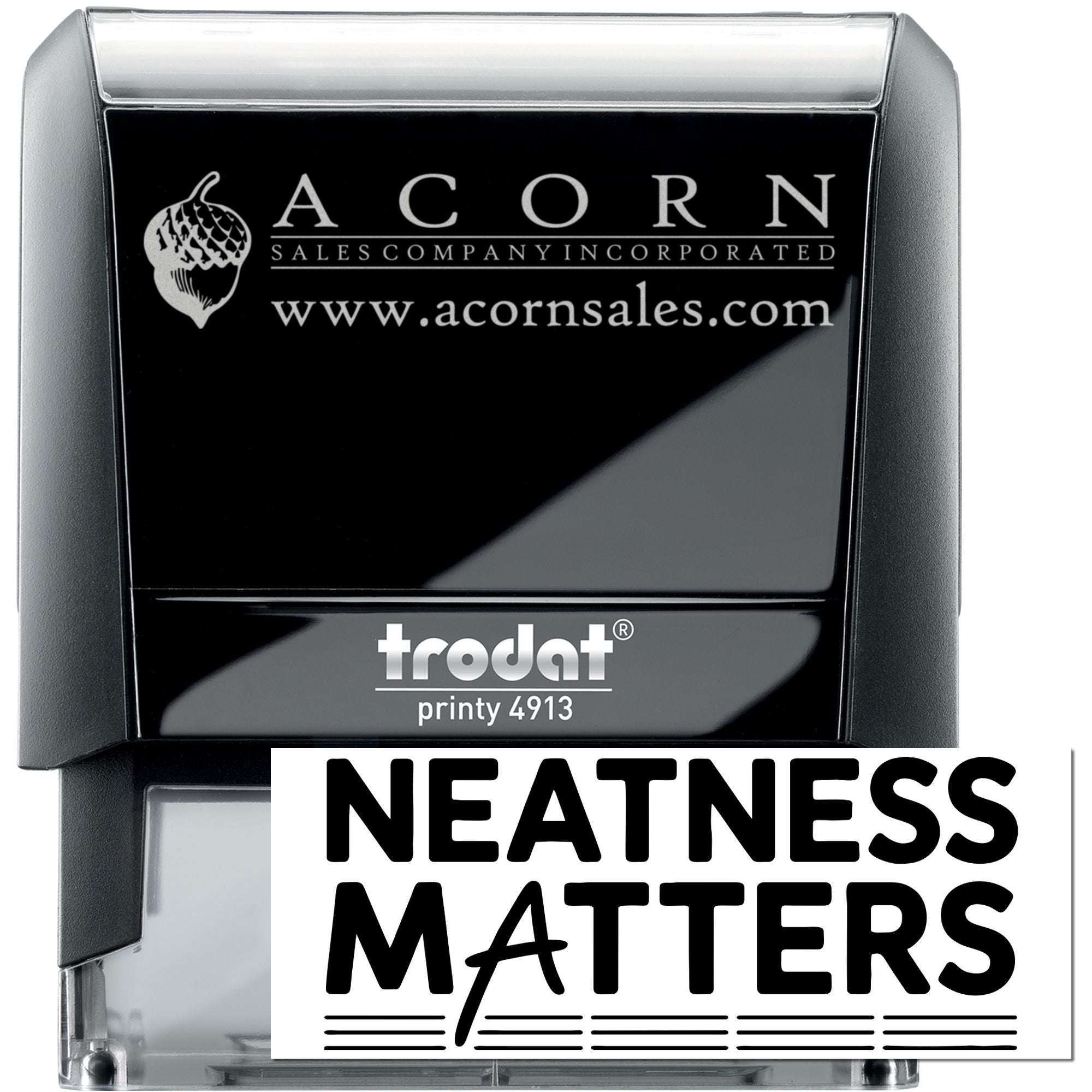 Classroom Reward Neatness Matters Self-Inking Stamp