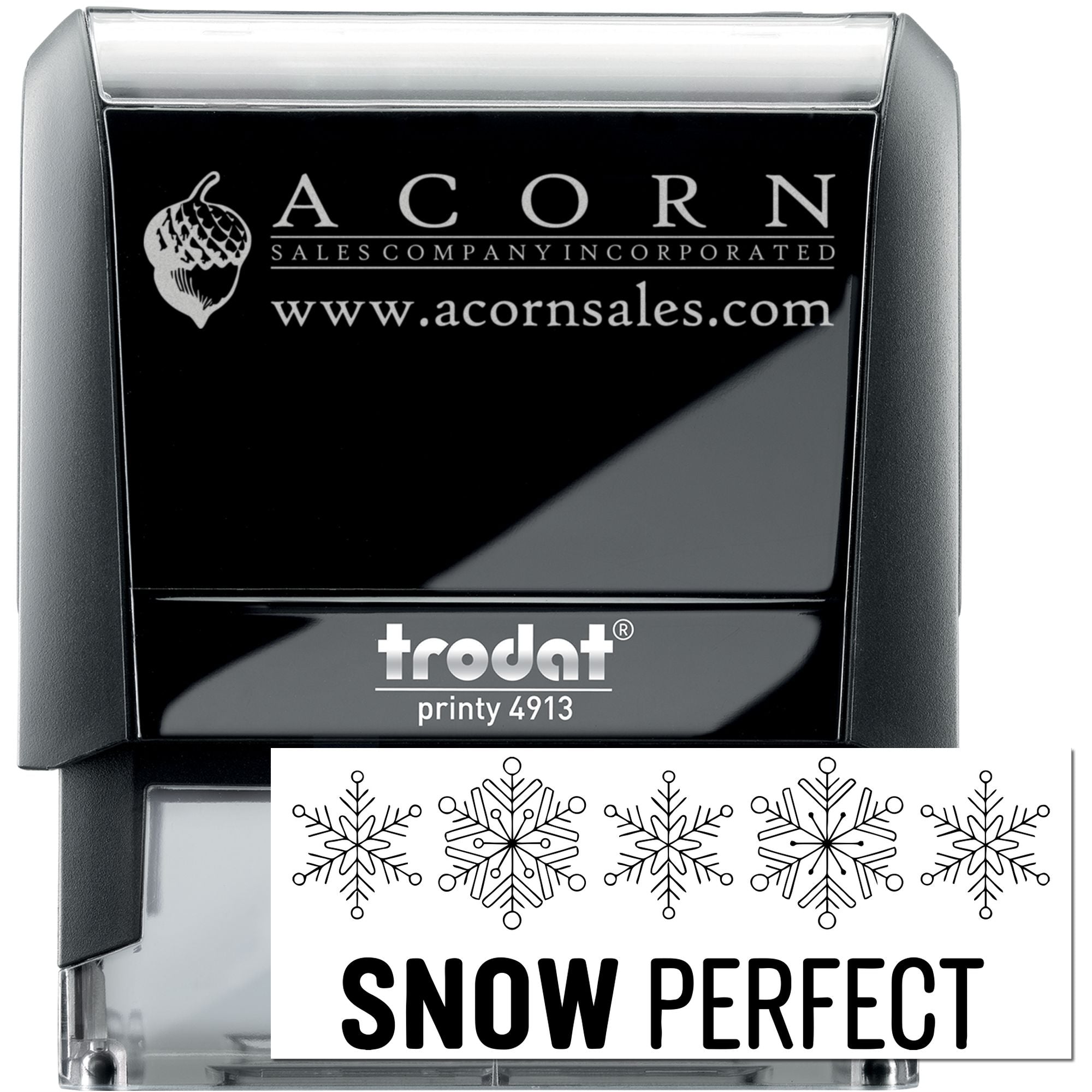 Classroom Reward Snow Perfect Self-Inking Stamp