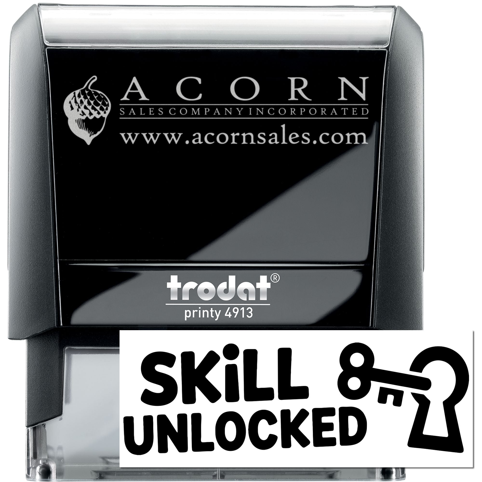 Classroom Reward Skill Unlocked Self-Inking Stamp