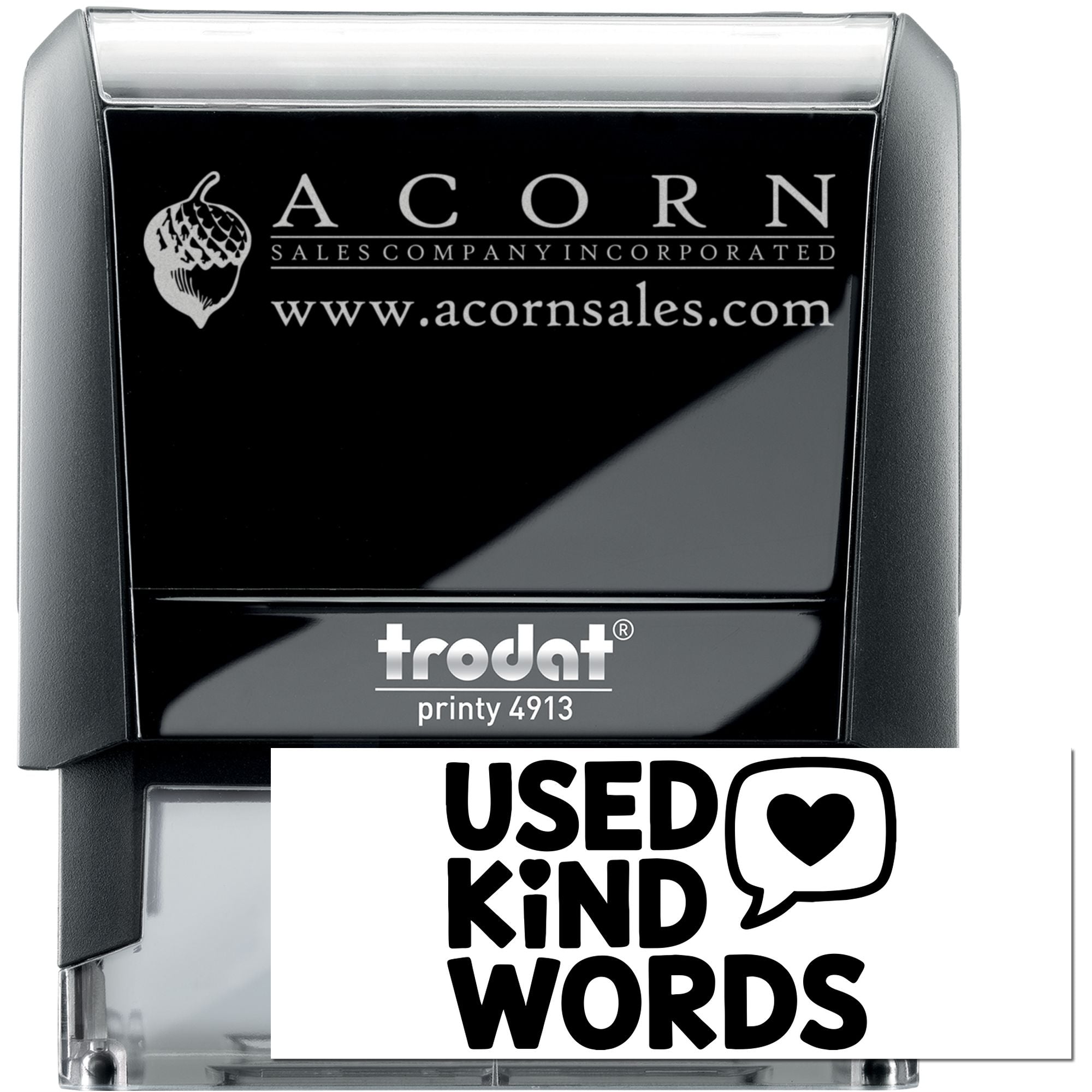 Classroom Feedback Use Kind Words Self-Inking Stamp