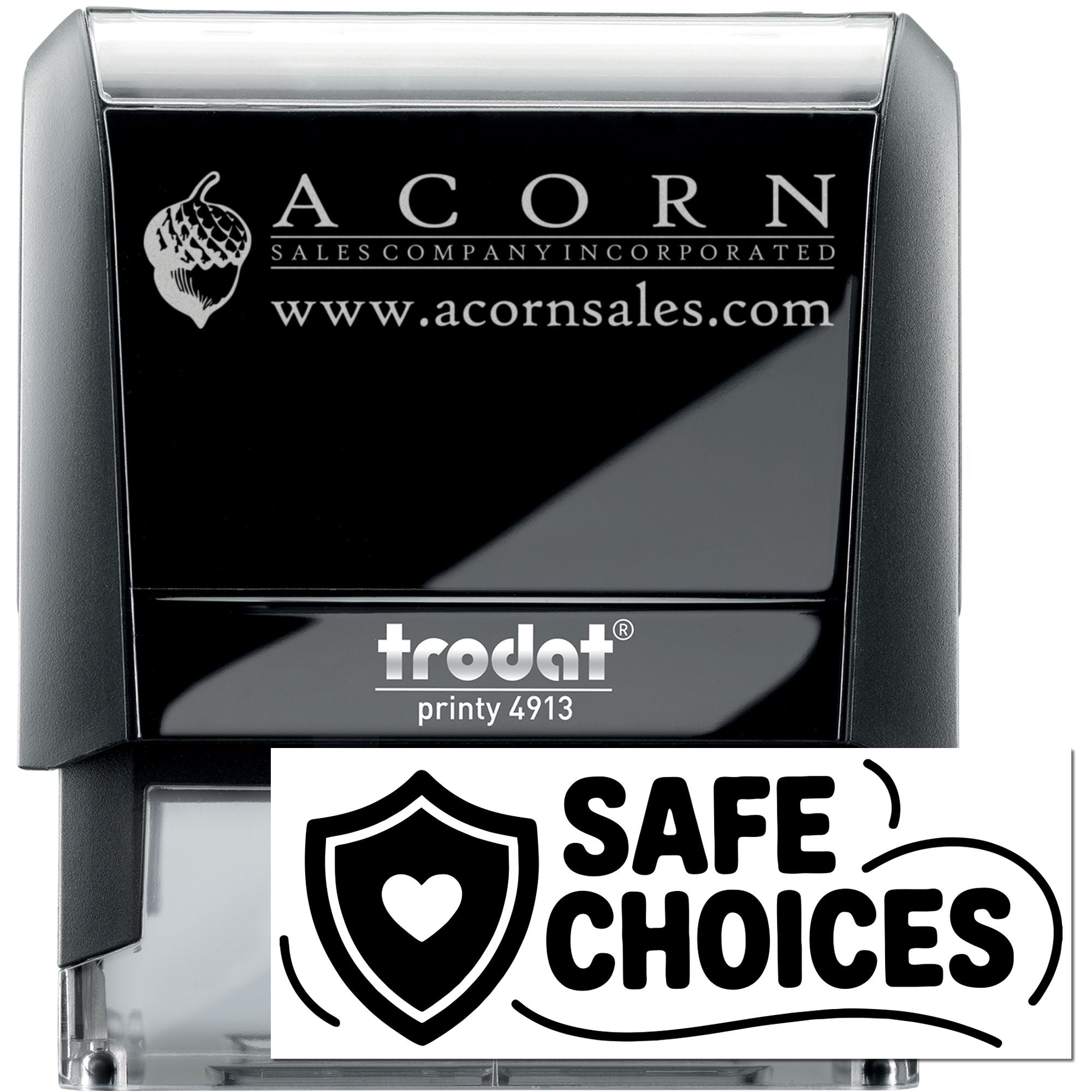 Student Work Safe Choices Self-Inking Stamp