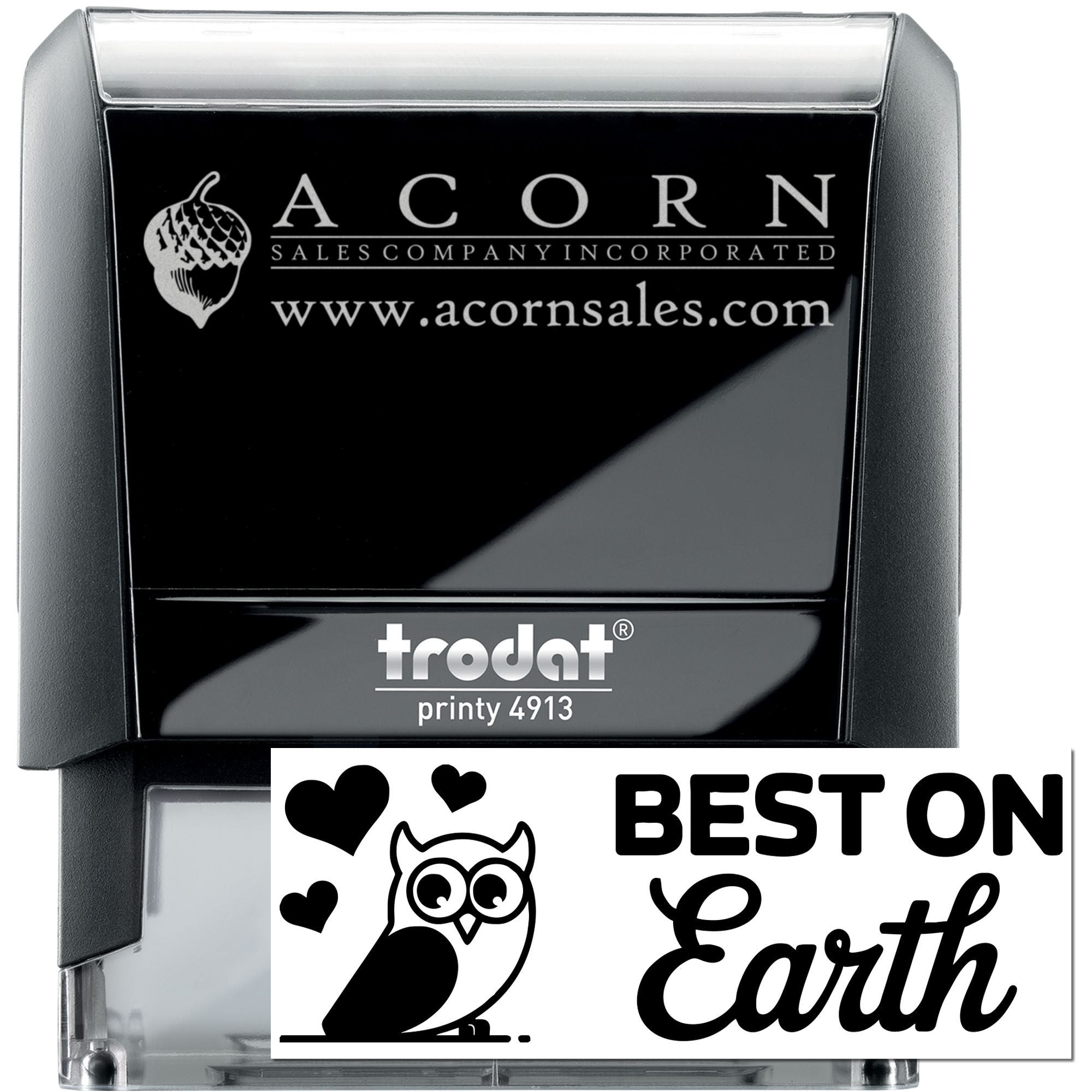 Classroom Reward Best On Earth Self-Inking Stamp