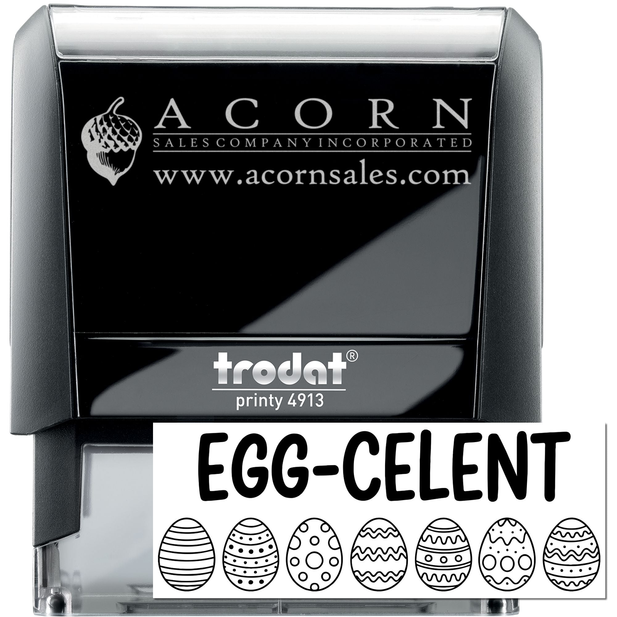 Classroom Reward Egg-Celent Self-Inking Stamp